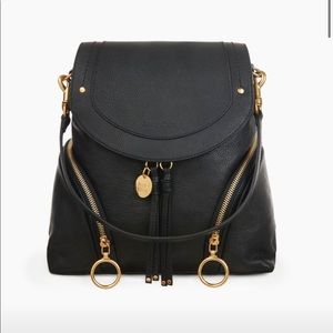 See By Chloè Olga Medium textured leather backpack